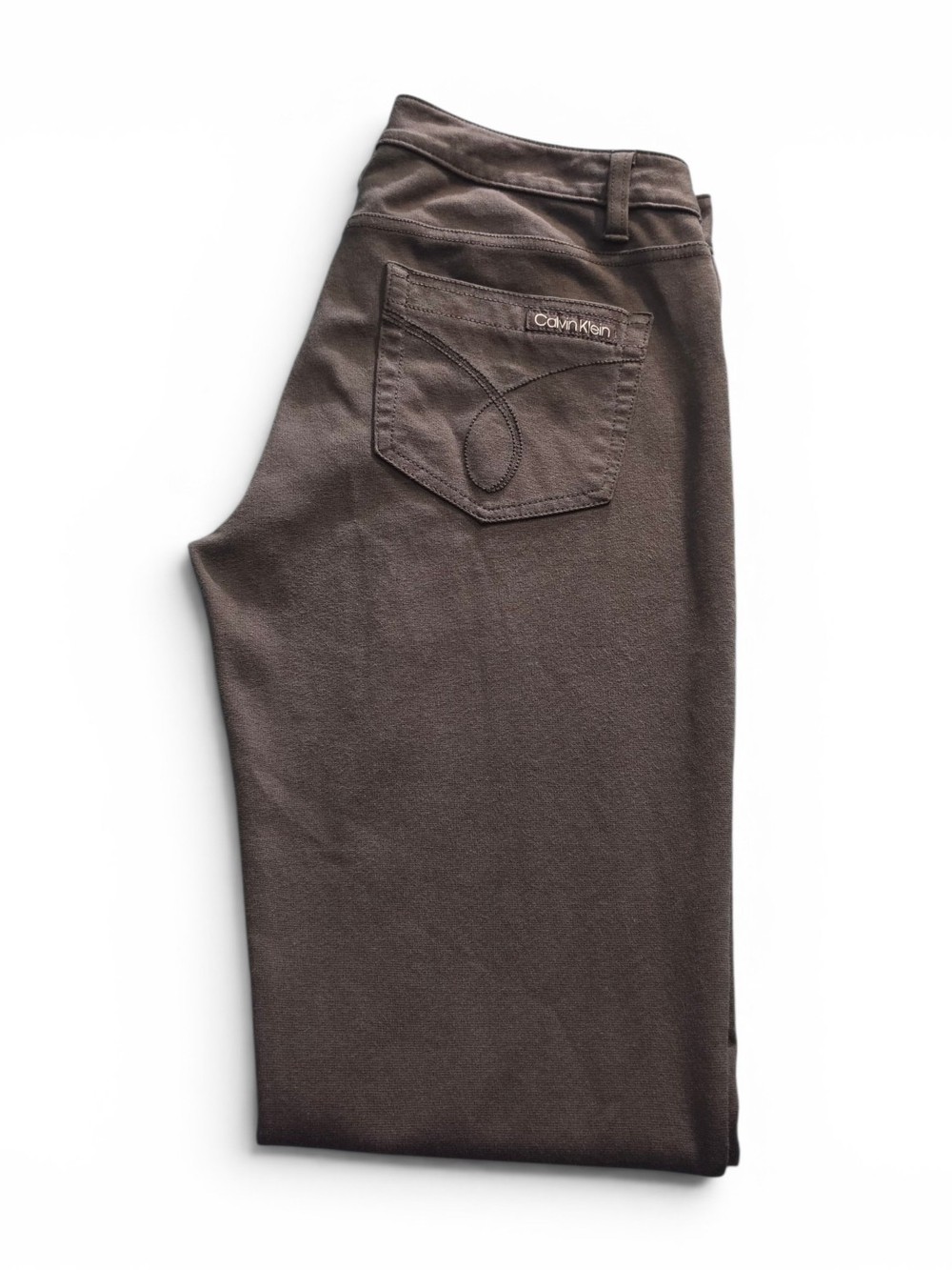 Calvin Klein Jeans Brown Stretch Skinny Pants Size 10